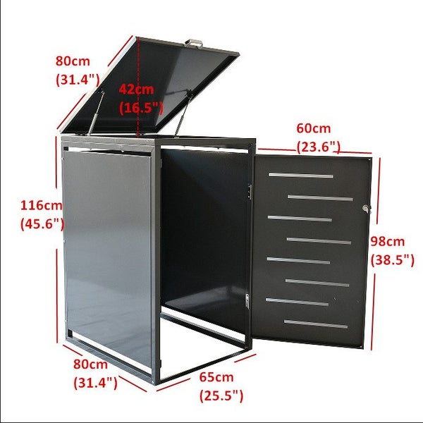 Wheelie bin storage Carousel 5