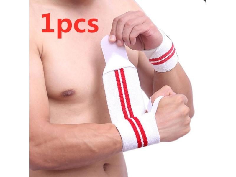 Weight Lifting Wristband Elastic Breathable Wrist Wraps Bandage Gym Fitness Carousel 1