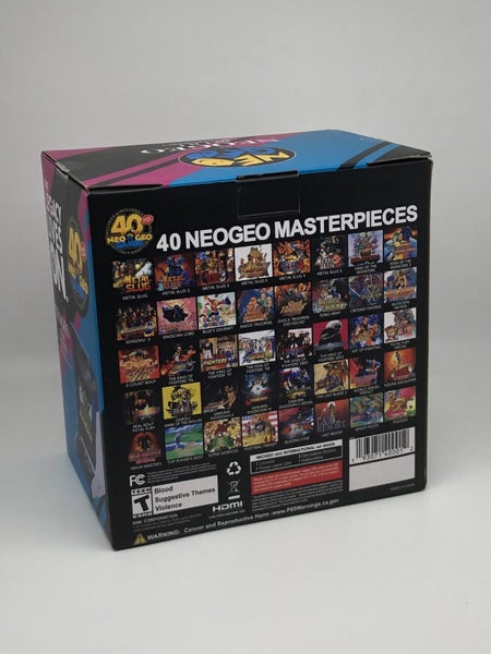 NeoGeo Mini International version BOXED #1 LICENSED BY SNK Carousel 2