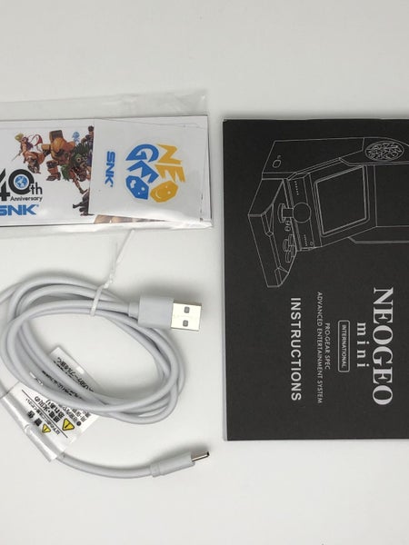NeoGeo Mini International version BOXED #2 LICENSED BY SNK Carousel 6