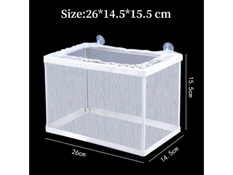 1 Pc Aquarium Fish Breeding Breeder Box Baby Fish Hatchery Isolation Net Fish Carousel 1