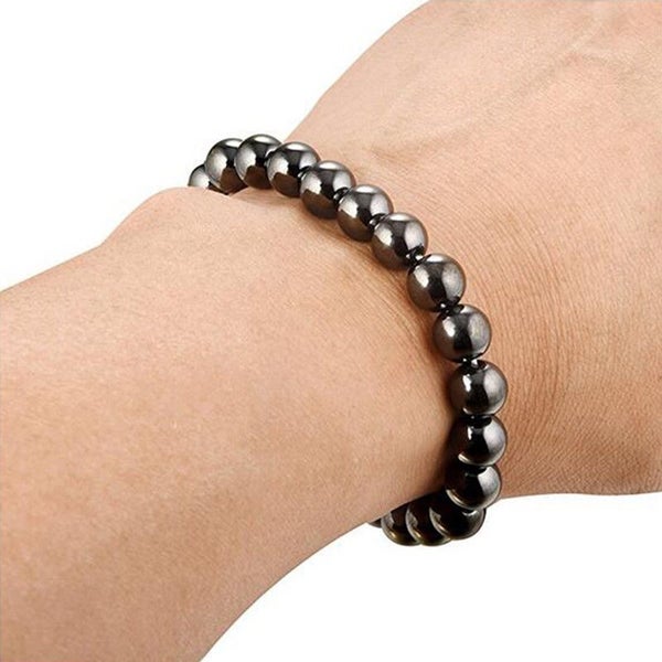 Hematite Beads Bracelets Magnetic Therapy Health Care Loss Weight Carousel 2