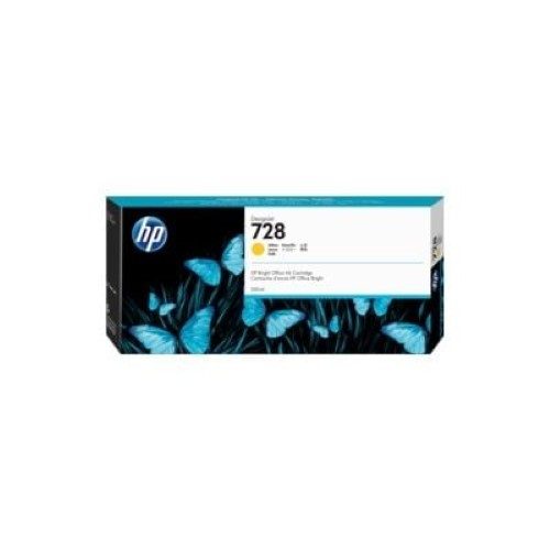 HP 728 300-ml Yellow Ink Crtg (F9K15A) Carousel 12