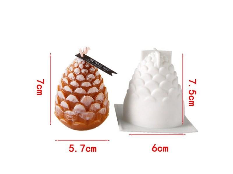 DIY Silicone Candle Mold Simple Style Design For Handmade Jewelry Soap Gypsum Carousel 1