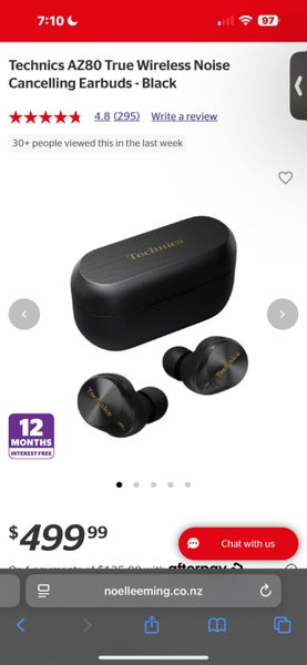 Technics AZ80 True Wireless Noise Cancelling Earbuds Carousel 5