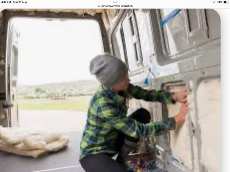 MotorhomeVan Bus Insulation conversion Non Toxic Non Allergic R2 - 7.5 m2 cover Carousel 1