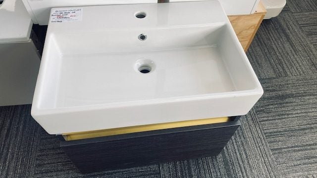 600 MONTE WALL HUNG VANITY IN BURNISHED WOOD Carousel 1