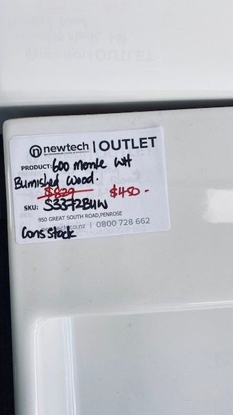 600 MONTE WALL HUNG VANITY IN BURNISHED WOOD Carousel 5