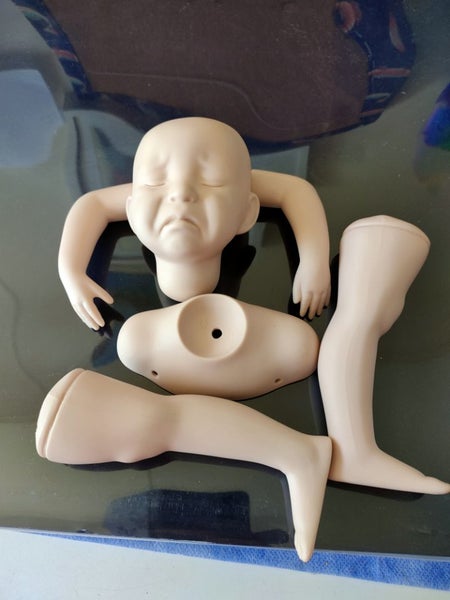 Blank porcelain doll Carousel 1