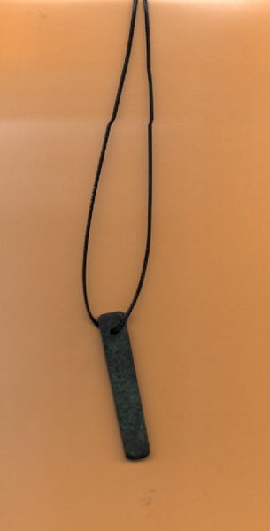 GREENSTONE NZ PENDANT NECKLACE 50mm LOVELY Carousel 1