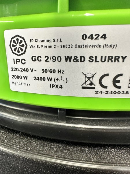 VH0424 2/ 90L W+ D Pump Out = Slurry Handles Debris Check Photos Carousel 2