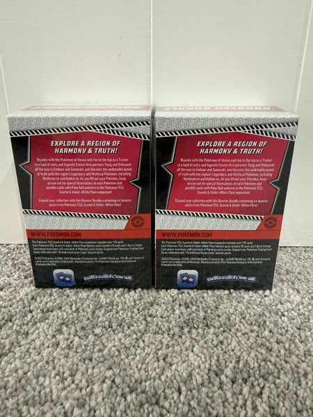 ***$1 Reserve 2x Sealed Pokemon Scarlet Violet White Flare Booster Bundles*** Carousel 2