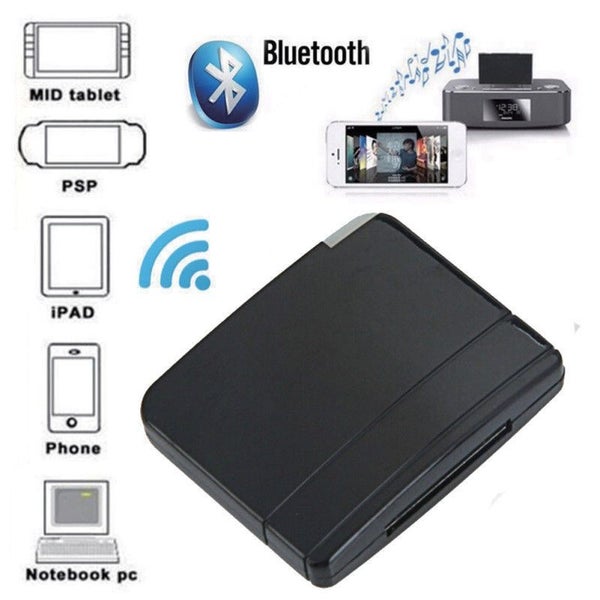 Wireless Bluetooth Music Receiver 30-Pin Dock Carousel 1
