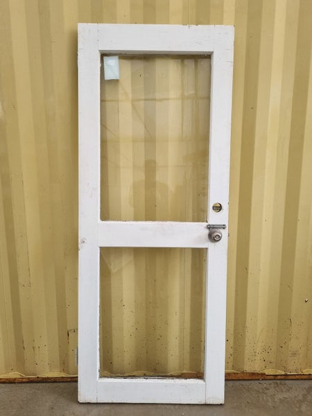 Wood and Glass Single Door Leaf 815 W x 2050 H [#2570] Carousel 2