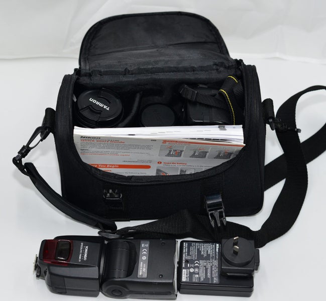 Nikon d3100*Only 8K shutter count/Camera Bundle with Flash & 2 X Lens & bag63900621476483111