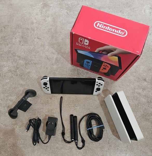 Nintendo Switch OLED White Console Carousel 1