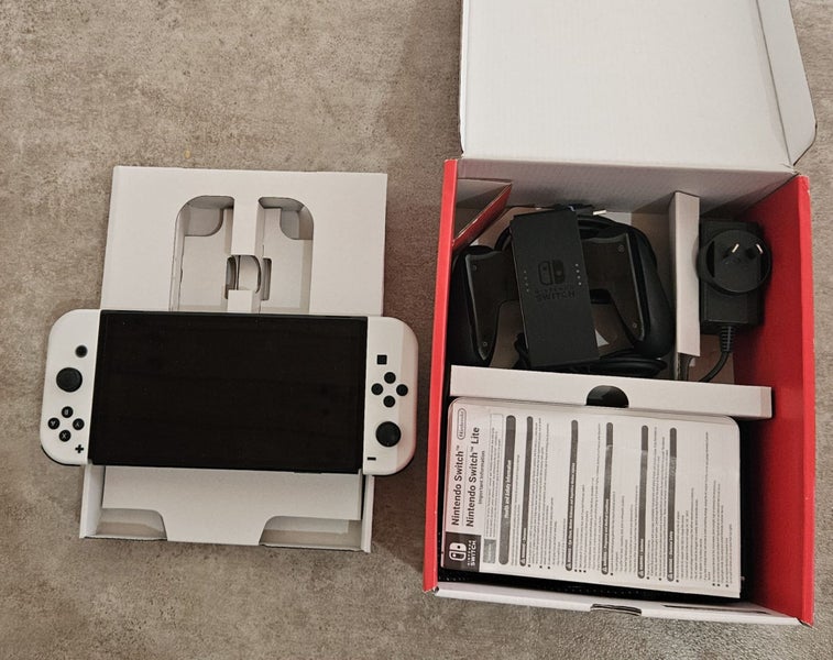 Nintendo Switch OLED White Console Carousel 2