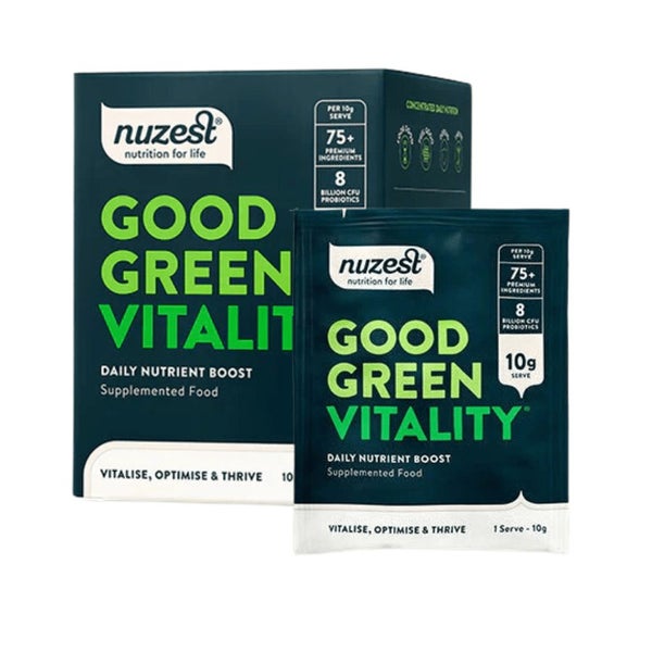 Nuzest, Good Green Vitality, 5 x 10g Sachets Carousel 1