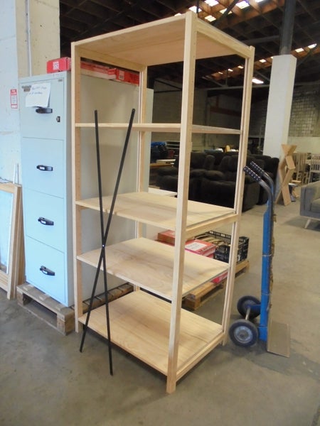 Lundia shelving-2 bays 1830x800x610mm New Carousel 1