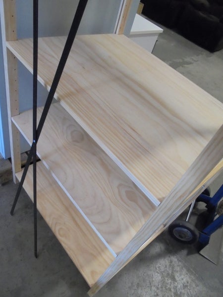 Lundia shelving-2 bays 1830x800x610mm New Carousel 2