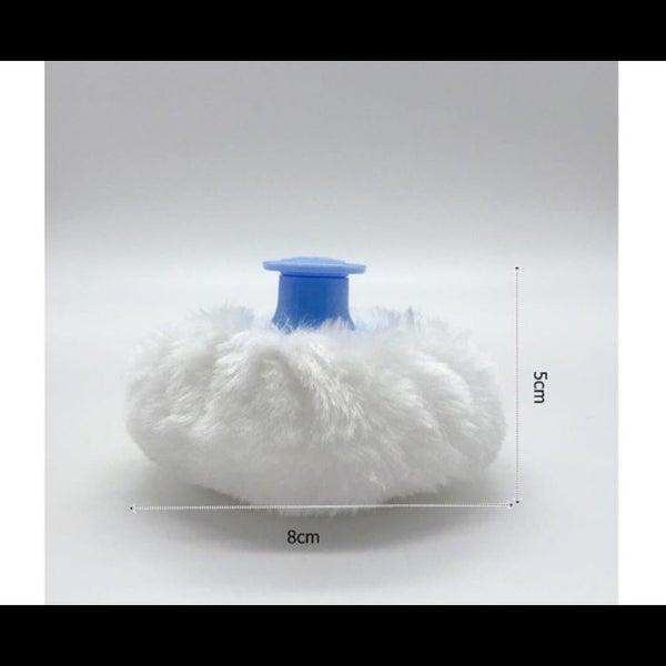 3pcs Powder Puff Empty Box After-Bath Body Powder Container with Bath Powder Carousel 4