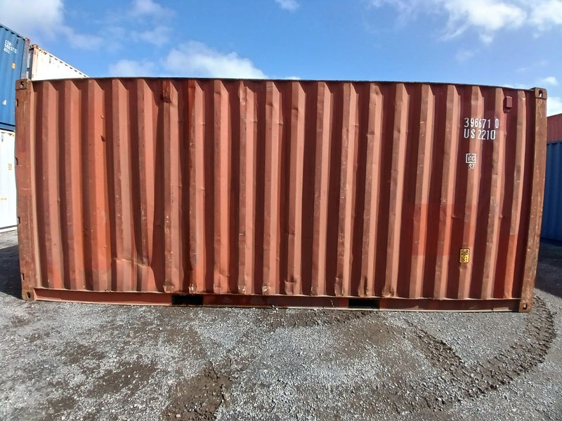 $1 Reserve – Used 20ft Shipping Container with 2 minor holes – AUCKLAND PICKUP63617615730051111