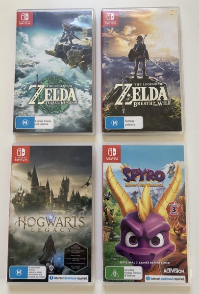 NINTENDO SWITCH GAMES x 4 Carousel 1