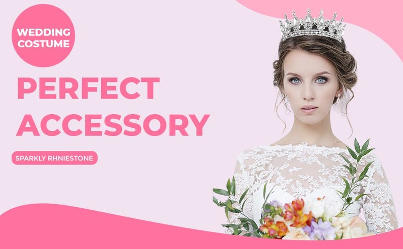 Crown for Women,Queen Crown Tiara for Princess Party Gold White Carousel 2