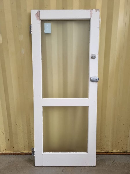 Wood and Glass Single Door Leaf 815 W x 1985 H [#1282] Carousel 2