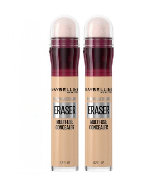 X2 Maybelline Instant Age Rewind Eraser Multi-Use Concealer 6mL - 130 Medium Carousel 1