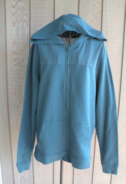 Victoria's Secret Sport Full Zip Hoodie Jacket Mesh cotton womens Large NEW Carousel 1