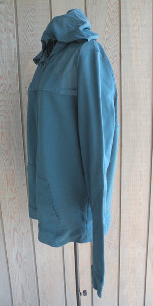 Victoria's Secret Sport Full Zip Hoodie Jacket Mesh cotton womens Large NEW Carousel 2