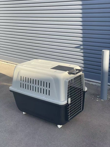 99cm Brown X-Large SIZE Wheeled Plastic Airline Travel Cage/Carrier/Crate63621702367873114