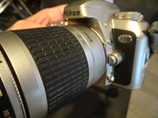 Nikon F75 with extras Carousel 2