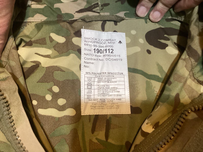 Brand new British Army MTP windproof combat smock Carousel 2