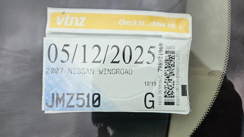 2007 Nissan Wingroad63613534664323113