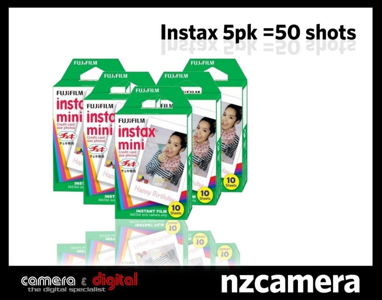 2x Fujifilm Instax Film 5pk = 100 shots Carousel 1
