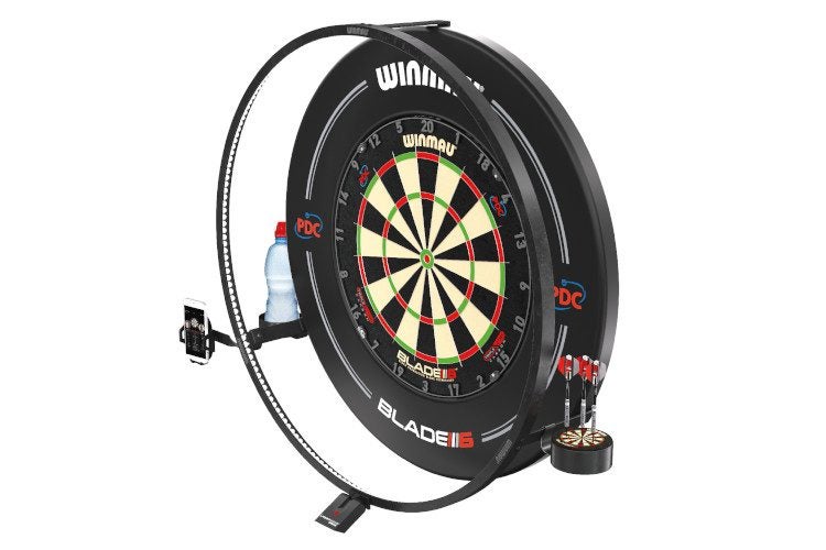 Winmau Plasma Lighting Accessory Pack Phone Drink Darts Dock Laser Oche Holde... Carousel 1