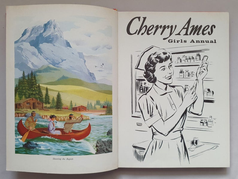 CHERRY AMES Girls Annual (c1964) Carousel 2