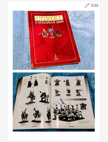 Citadel Catalogue 2009 (Warhammer, Warhammer 40,000 and LOTR) Carousel 1