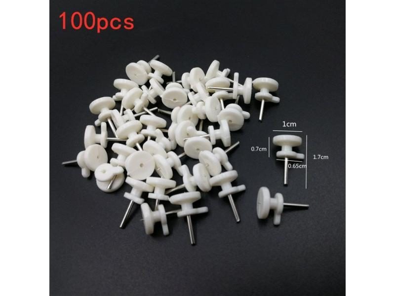 50/100pcs Invisible Wall Mounted Nails Painting Frame Wedding Photo Hanger Carousel 1