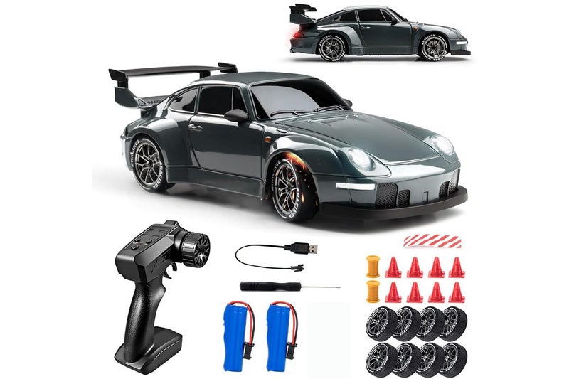 Remote Control High-Speed Drift Car Toy with 2 Rechargeable Batteries for Kids Carousel 1