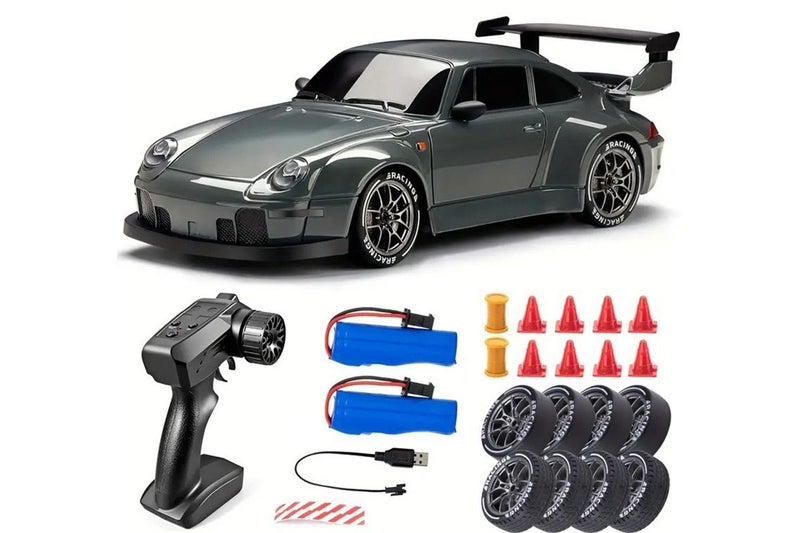 Remote Control High-Speed Drift Car Toy with 2 Rechargeable Batteries for Kids Carousel 2