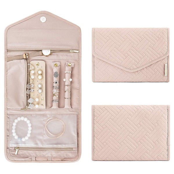 Roll Foldable Jewellery Case for Journey Travel Jewellery Organizer Carousel 1