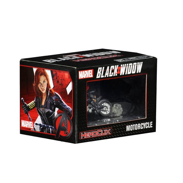 Marvel HeroClix Black Widow with Motorcycle64464103424130110