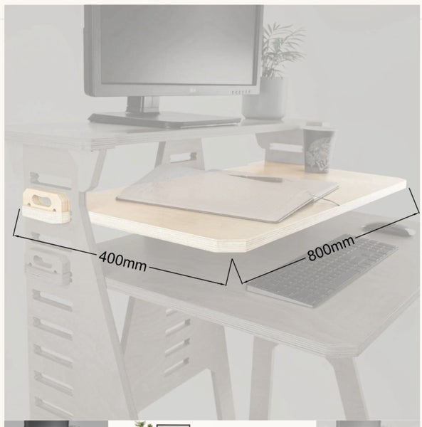 WFH Desk and Mid Shelf Carousel 6