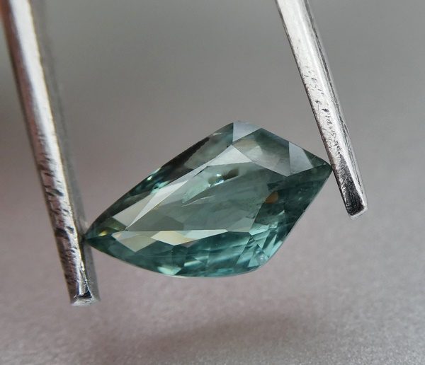 $1RE 2.17CT Buy Now $2500 SPLENDID FANCY CUT 100% NATURAL GREENISH BLUE SAPPHIRE Carousel 1