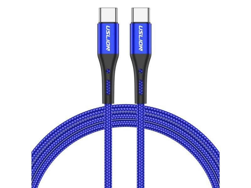 USLION PD 60W USB Cable Type C To Type C For XIAOMI Poco F3 Plus Mi 12 11 Pro Carousel 1