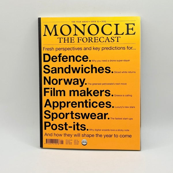 Monocle The Forecast Magazine, Issue 1564455720001026110