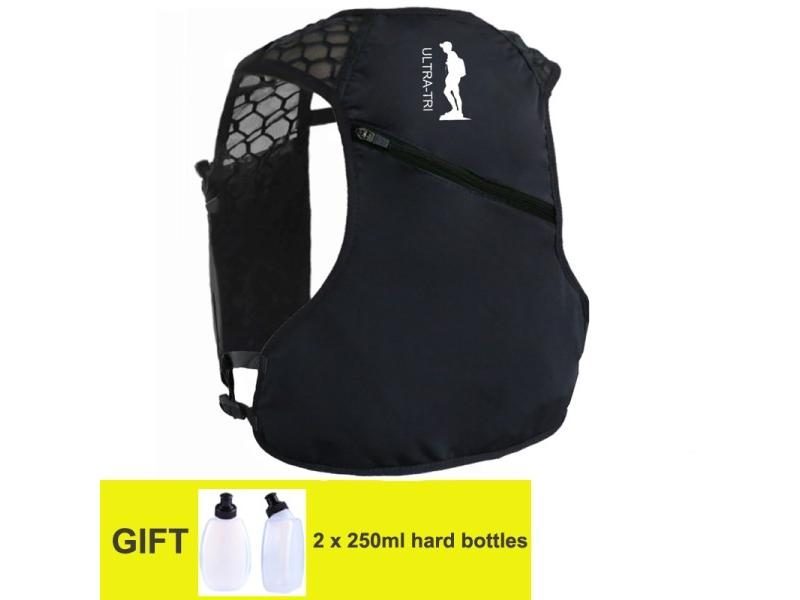 ULTRA-TRI Hydration Running Vest Lightweight Trail Run Cycling Hiking Backpack Carousel 1